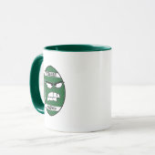 Dark Green Football Mug for Your Wife マグカップ (正面左)