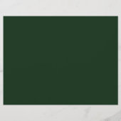 Dark green forest Scrapbook Paper (裏面)