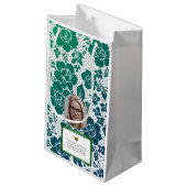 dark green lace in elegant antique style スモールペーパーバッグ (裏面アングル)