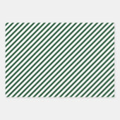 Dark Green & Mint Merry Christmas Mix ラッピングペーパーシート (正面3)