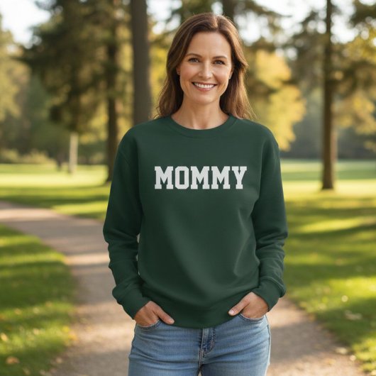 Dark Green MOMMY Sweatshirt スウェットシャツ