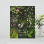Dark Green Nature Core Scrapbooking Paper (スタンド正面)