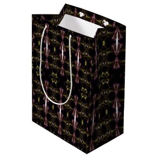 dark green, purple anytime Gift Bag ミディアムペーパーバッグ (裏面アングル)