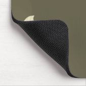 Dark Green Simple Mouse Pad マウスパッド (コーナー)