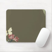 Dark Green Simple Mouse Pad マウスパッド (マウス)