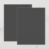 Dark Grey #434343, Friar Grey シーズンポストカード (正面/裏面)
