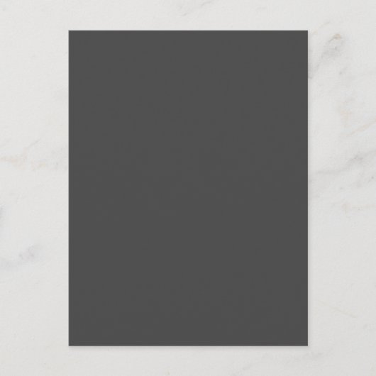 Dark Grey #434343, Friar Grey シーズンポストカード (正面)
