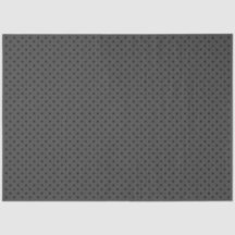 Dark Grey With Black Polka Dots