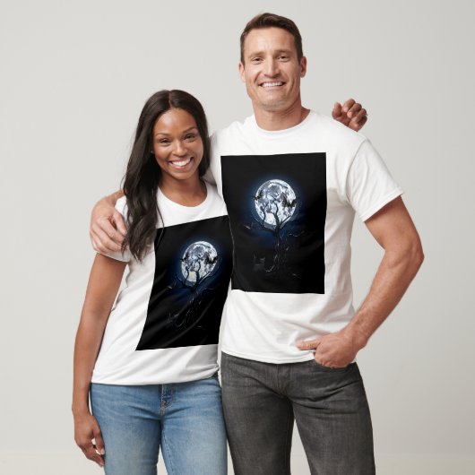 Dark Horror Art – Spooky Halloween-Inspired Design Tシャツ (ユニセックス)