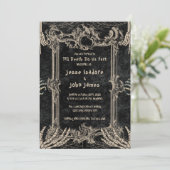 Dark Horror Till Death Do Us Part Wedding 招待状 (スタンド正面)