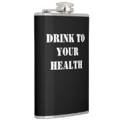 Dark Humor Flask by Skullnskin / J. H. Thornton フラスク (右)