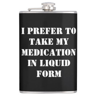 Dark Humor Flask by Skullnskin / J. H. Thornton フラスク