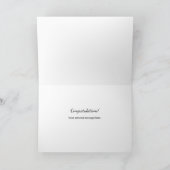 Dark Humor Marriage Joke Engagement & Wedding Card カード (内部)