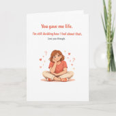 Dark Humor Mother's Day – Still Deciding カード (正面)