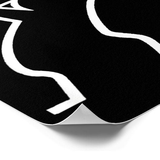 Dark Humor Sarcasm Funny Quote Witty Irony Office  ポスター (角)