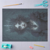 Dark Ice Queen Decoupage  – Gothic Fantasy Winter 薄葉紙 (クラフト)
