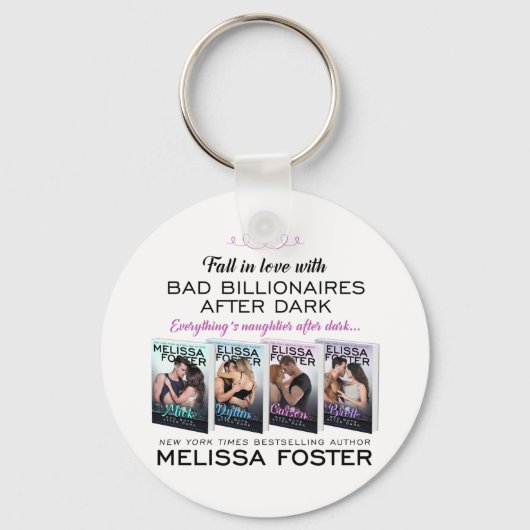 Dark Keychainの後の不正な億万長者 キーホルダー (正面)