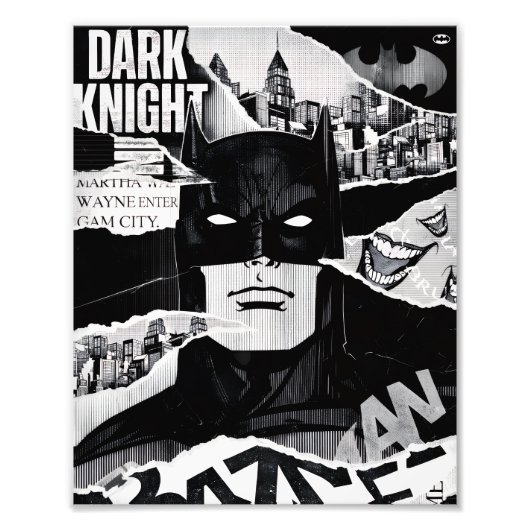 Dark Knight Aesthetic Poster フォトプリント (正面)