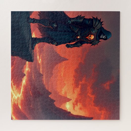 Dark Knight of Flame ジグソーパズル (横)