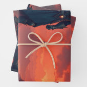 Dark Knight of Flame ラッピングペーパーシート (インサイチュ)