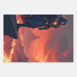 Dark Knight of Flame ラッピングペーパーシート