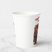 Dark Knight RPG Warrior Anime Chibi Gamer Birthday 紙コップ (右)