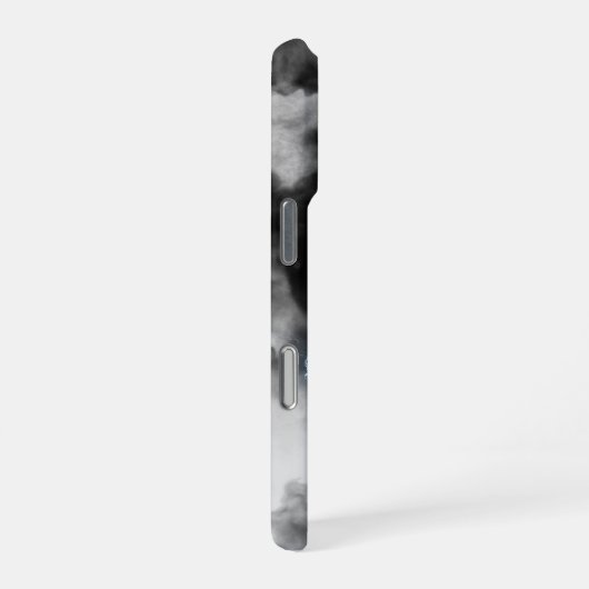 Dark Lightning Aesthetic Phone Case iPhoneケース (右側面)