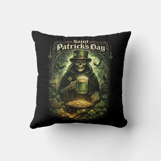 Dark Luck of Saint Patrick クッション (裏面)