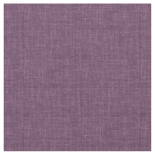 Dark Magenta Purple Linen ファブリック (クローズアップ)