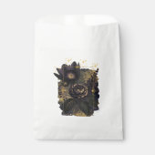 Dark Magical Floral Bouquet in Golden Frame フェイバーバッグ (正面)