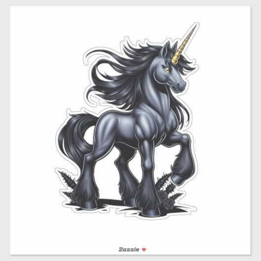 Dark Majesty:ゴシック・ユニコーン シール (シート)