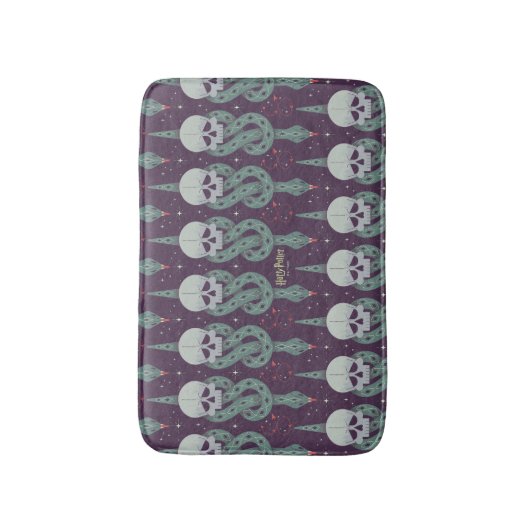 Dark Mark Geometric Icon Pattern バスマット (正面縦)