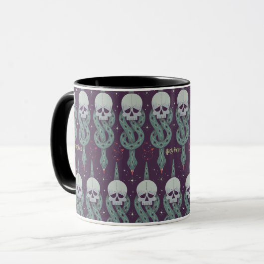 Dark Mark Geometric Icon Pattern マグカップ (正面左)