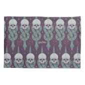 Dark Mark Geometric Icon Pattern 枕カバー (裏面)