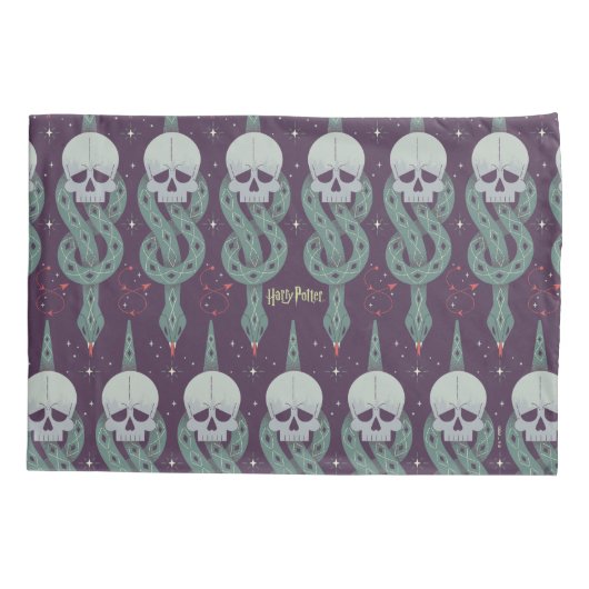 Dark Mark Geometric Icon Pattern 枕カバー (裏面)