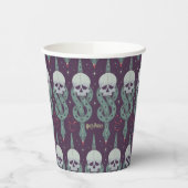 Dark Mark Geometric Icon Pattern 紙コップ (左)