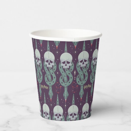 Dark Mark Geometric Icon Pattern 紙コップ (右)