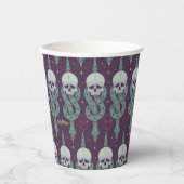 Dark Mark Geometric Icon Pattern 紙コップ (正面)