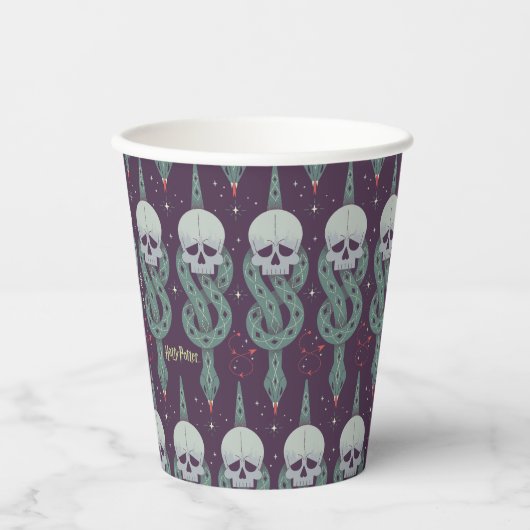 Dark Mark Geometric Icon Pattern 紙コップ (正面)