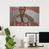 "Dark Matters" 36"x24" (90cm x 60cm) ポスター (ホームオフィス)