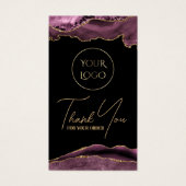 Dark Mauve Agateパッケージの挿入 (正面)