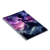 Dark, Medieval Ethereal Dragon  ノートブック (右側)