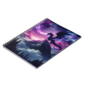 Dark, Medieval Ethereal Dragon  ノートブック (左側)