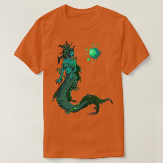Dark Mermaid 1 Tシャツ (デザイン正面)
