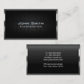 Dark Metal Cellsスクリーンライター名刺 名刺 (正面/裏面)