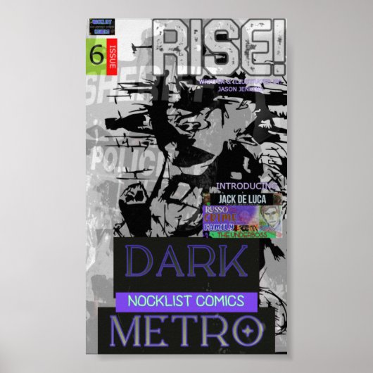 DARK METRO RISE! ポスター (正面)