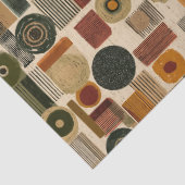 Dark Mid Century Geometric Pattern (2) 薄葉紙 (詳細)