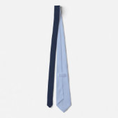 Dark Midnight Blue Neck Tie ネクタイ (裏面)