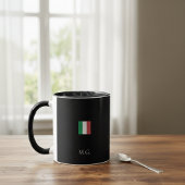 Dark Mode Matte Black Ceramic Mug Custom マグカップ