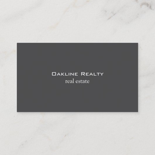 Dark Modern Business Cards 名刺 (裏面)